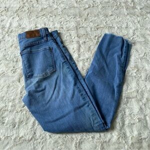 Madewell Women's Blue 9" High Rise Skinny Jeans Size 28
